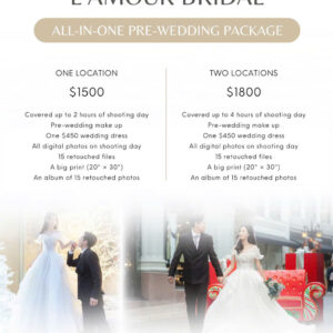 PRE-WEDDING PACKAGE