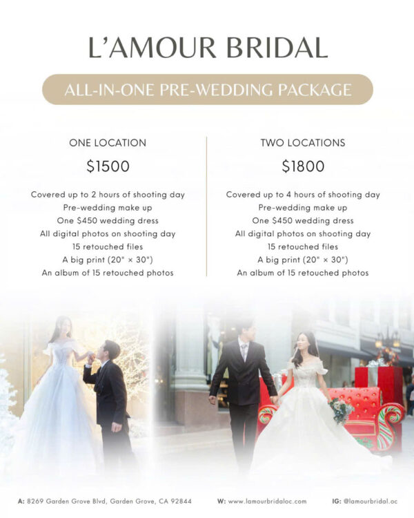 PRE-WEDDING PACKAGE