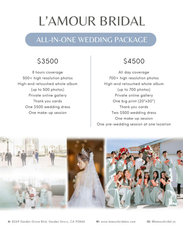 WEDDING PACKAGE